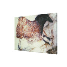 Oscile la pintura de un caballo galopante, c.17000 impresion en lona