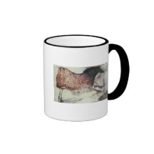 Oscile la pintura de un caballo galopante, c.17000 taza de café