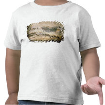 Oscile la pintura de una vaca negra, c.17000 A.C. Camiseta