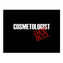 OSCURIDAD DEL COSMETOLOGIST POSTAL