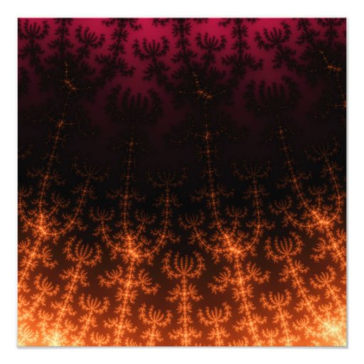 Oscuridad del fractal impresiones fotograficas