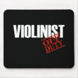 OSCURIDAD FUERA DE SERVICIO DEL VIOLINISTA ALFOMBRILLA DE RATÓN