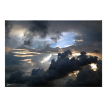 Oscuro y tempestuoso arte fotografico