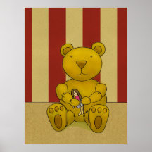Osito Bear - Waiting There Posters