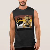 OSO DE CUERO CAMISETA SIN MANGAS