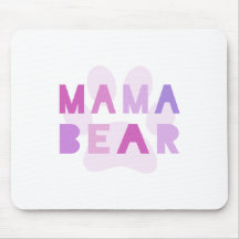 Oso de la mamá tapetes de ratones