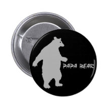 Oso de la papá pin