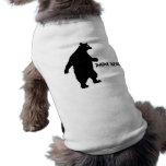 Oso de la papá ropa perro