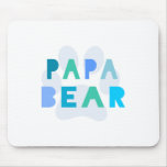 Oso de la papá tapete de raton