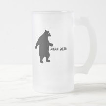 Oso de la papá taza