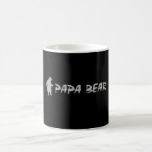 Oso de la papá tazas de café