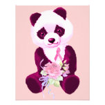 Oso de panda del cáncer de pecho anuncios  