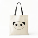 Oso de panda feliz de Kawaii bolsas