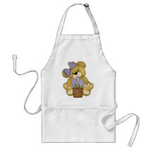 Oso de peluche delantales