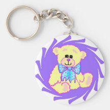 Oso de peluche llaveros personalizados