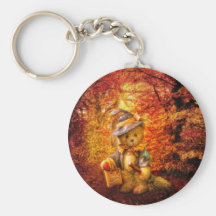 Oso del abucheo llaveros personalizados