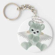 Oso del ángel de guarda del KRW Llaveros Personalizados