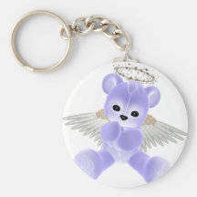 Oso del ángel de guarda del KRW Llavero Personalizado