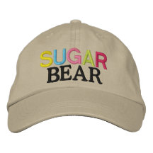 Oso del azúcar por SRF Gorra De Beisbol