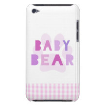 Oso del bebé - rosa Case-Mate iPod touch protector