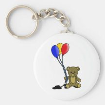 Oso del cumpleaños llaveros