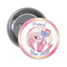 Oso del paraguas - nueva tía - chica pin