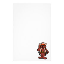 Oso del sheriff - efectos de escritorio  papeleria