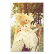 Oso del vintage arte fotográfico
