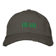 OSO GORRA DE BÉISBOL