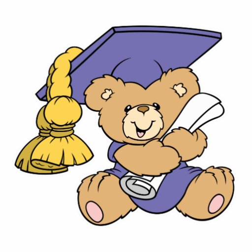 teddy bear graduation clip art - photo #8