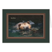 oso grizzly 4398 del kachina_the tarjeta