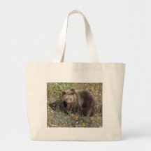 Oso grizzly bolsa de mano