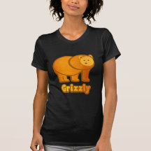 Oso grizzly camisetas