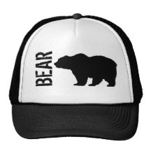 Oso grizzly gorra