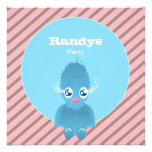 OSO MELENUDO DEL DUENDE INVITACION PERSONALIZADA