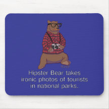 Oso Mousepad del inconformista