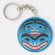 Oso nativo llaveros personalizados