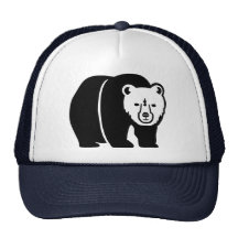 Oso negro gorro de camionero