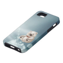 Oso polar del bebé iPhone 5 carcasa