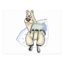 OSO POLAR DEL PI - HUMOR POSTAL