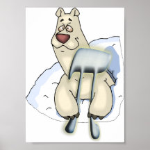 OSO POLAR DEL PI - HUMOR POSTERS