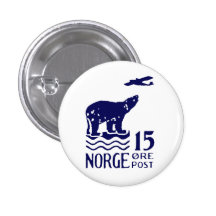 Oso polar noruego 1925 pins