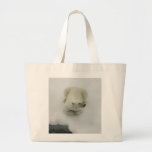 Oso polar que dormita bolsa