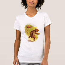 Oso que corre de abejas camiseta