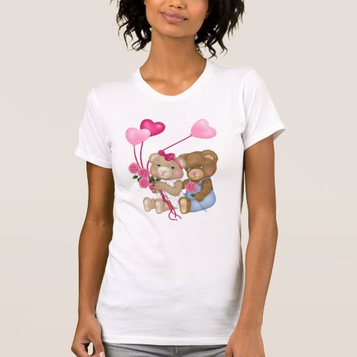 Osos del amor camiseta