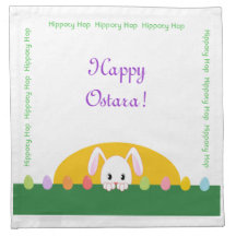 Ostara feliz que mira a escondidas el sistema deco servilleta de papel