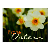 Osterglocken • Oster-Postkarte Tarjetas Postales