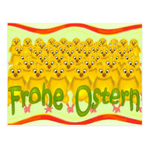 Ostern Postkarte