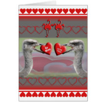 OSTRICHLOVE4 TARJETAS