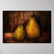 Otoño - calabaza - un par de calabaza poster